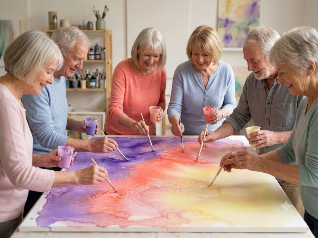 Who art therapy helps most